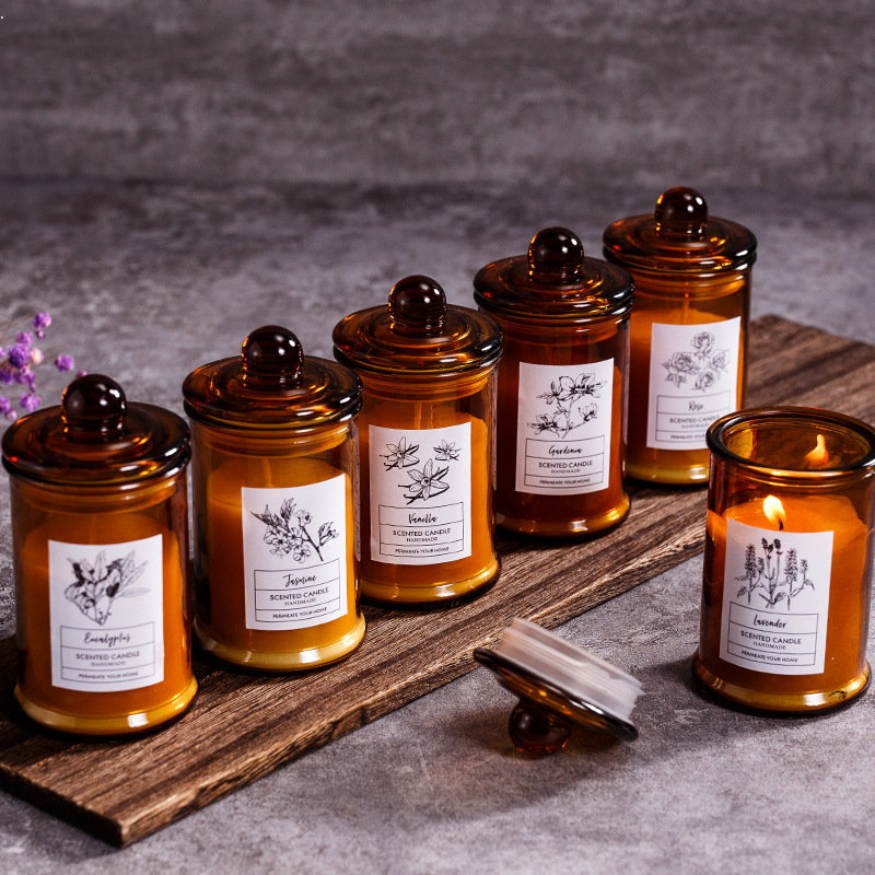 Soy Candle Fragrance Oil - แก้ว Jar เทียนหอม Essential น้ำมันถั่วเหลืองเทียนขี้ผึ้งน้ำมันหอมระเหยตกแต่งบ้านห้องวันเกิด Xmas