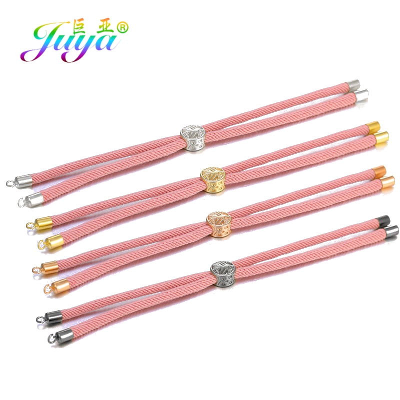 Macrame Cord Cotton - Juya 7 สีสีดำสีแดงเชือก Macrame สายโซ่ Life