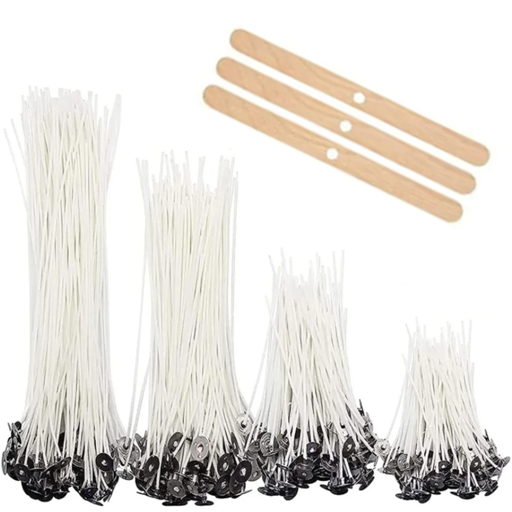 Soy Candle Fragrance Oil - 53pcs เทียนผู้ถือผ้าฝ้ายเทียนชุดขาตั้ง Original Smokeless เทียนน้ํามันถั่วเหลือง WAX