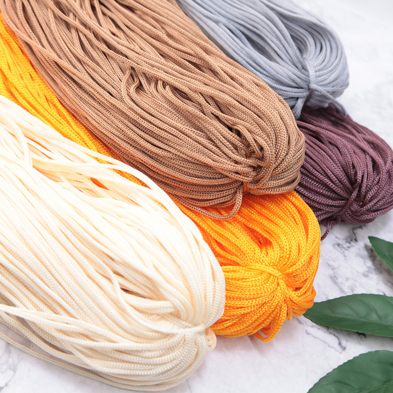 200M 3 มม.ถักสายไนลอน Hollow L - Macrame Cord Cotton บทวิจารณ์และราคา