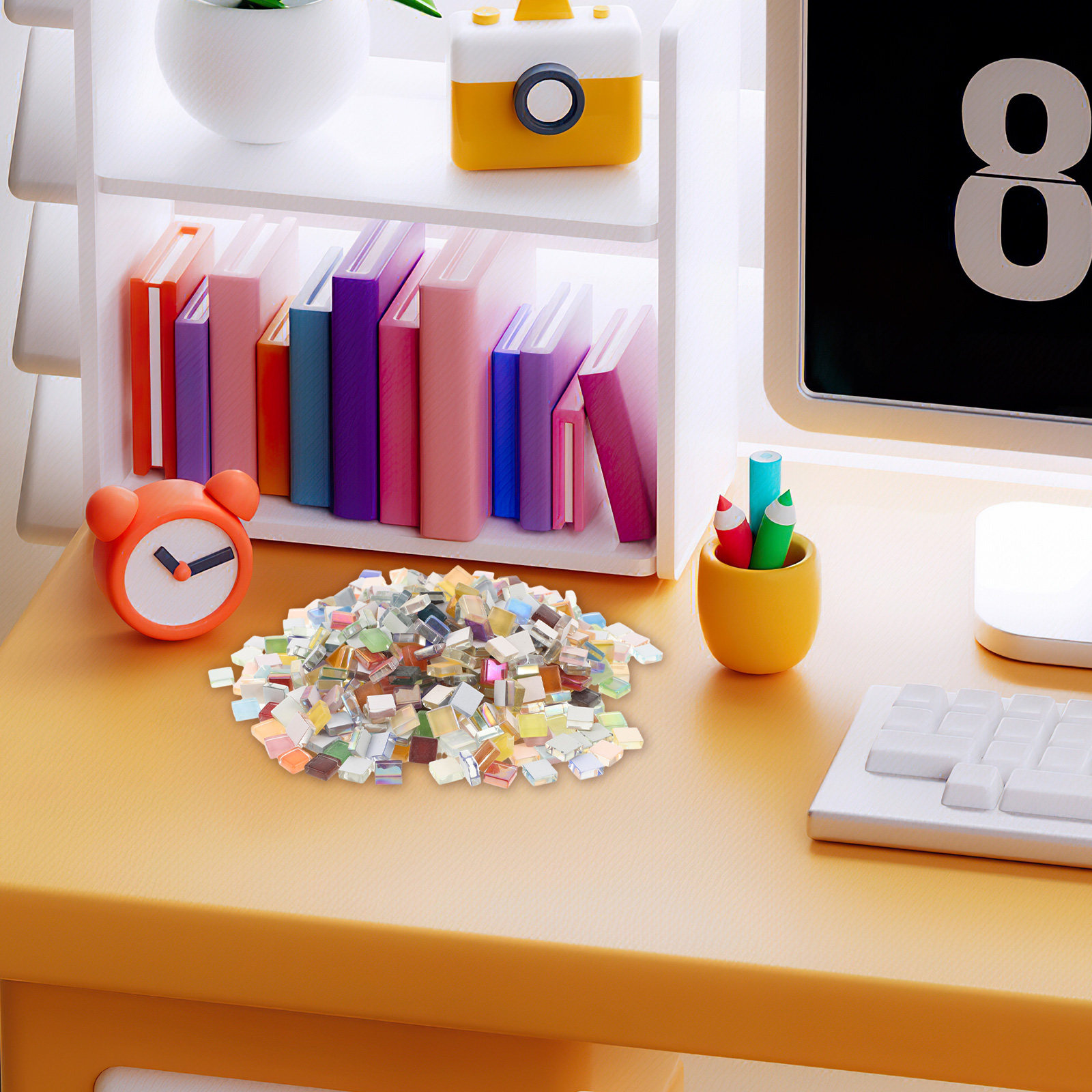 ชุดวัสดุโมเสกแก้ว 450 ชิ้น ชุด - Art Craft Project บทวิจารณ์และราคา