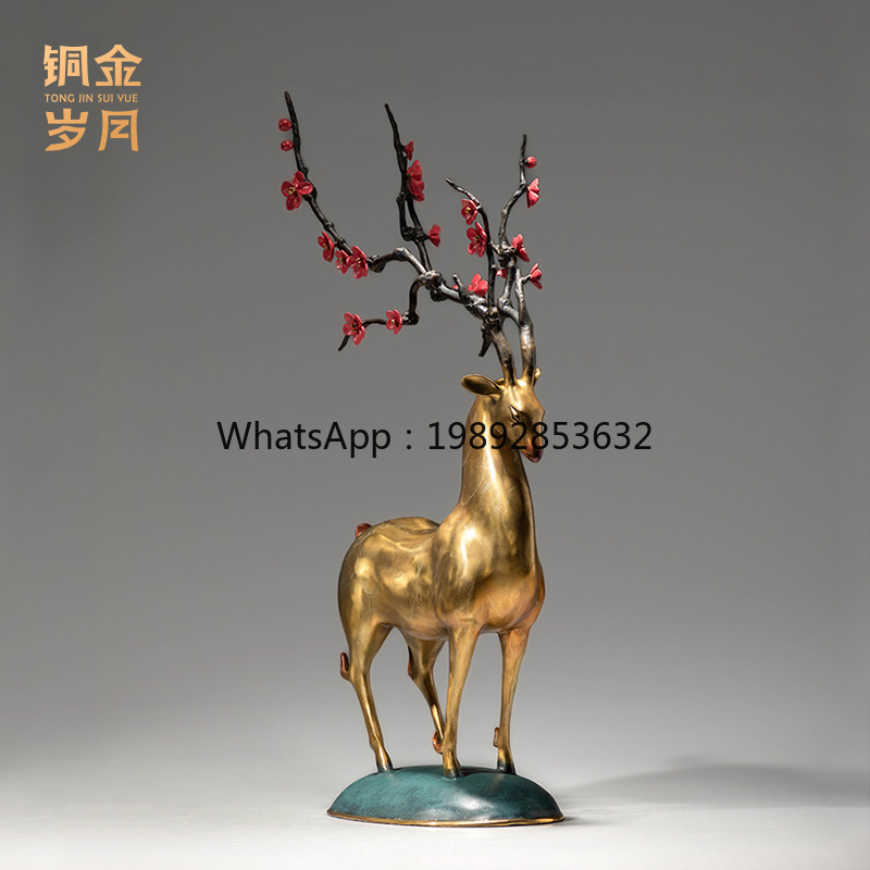 งานฝีมือทองแดง LYY รูปกวางมงคล - Art Craft Workshop บทวิจารณ์และราคา