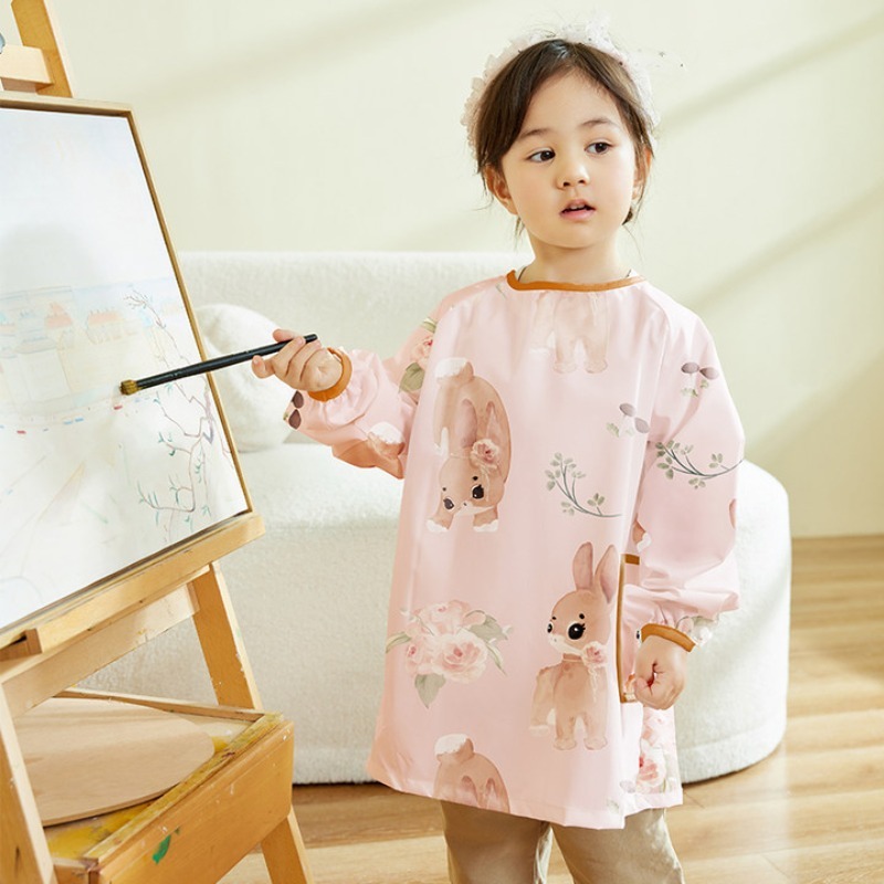 เสื้อกันเปื้อนเด็กแบบกันน้ำ แข - Art Craft Class บทวิจารณ์และราคา