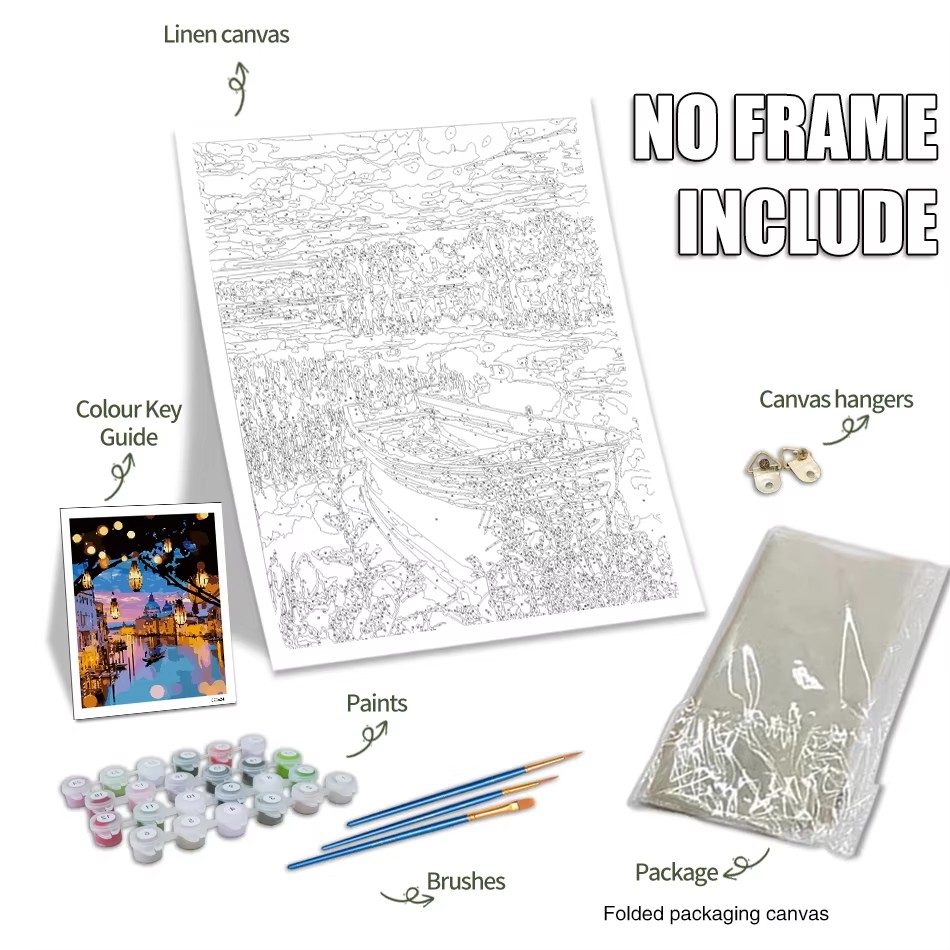 GATYZTORY ภาพวาดคลาสสิกตามตัวเ - Art Craft Picture บทวิจารณ์และราคา