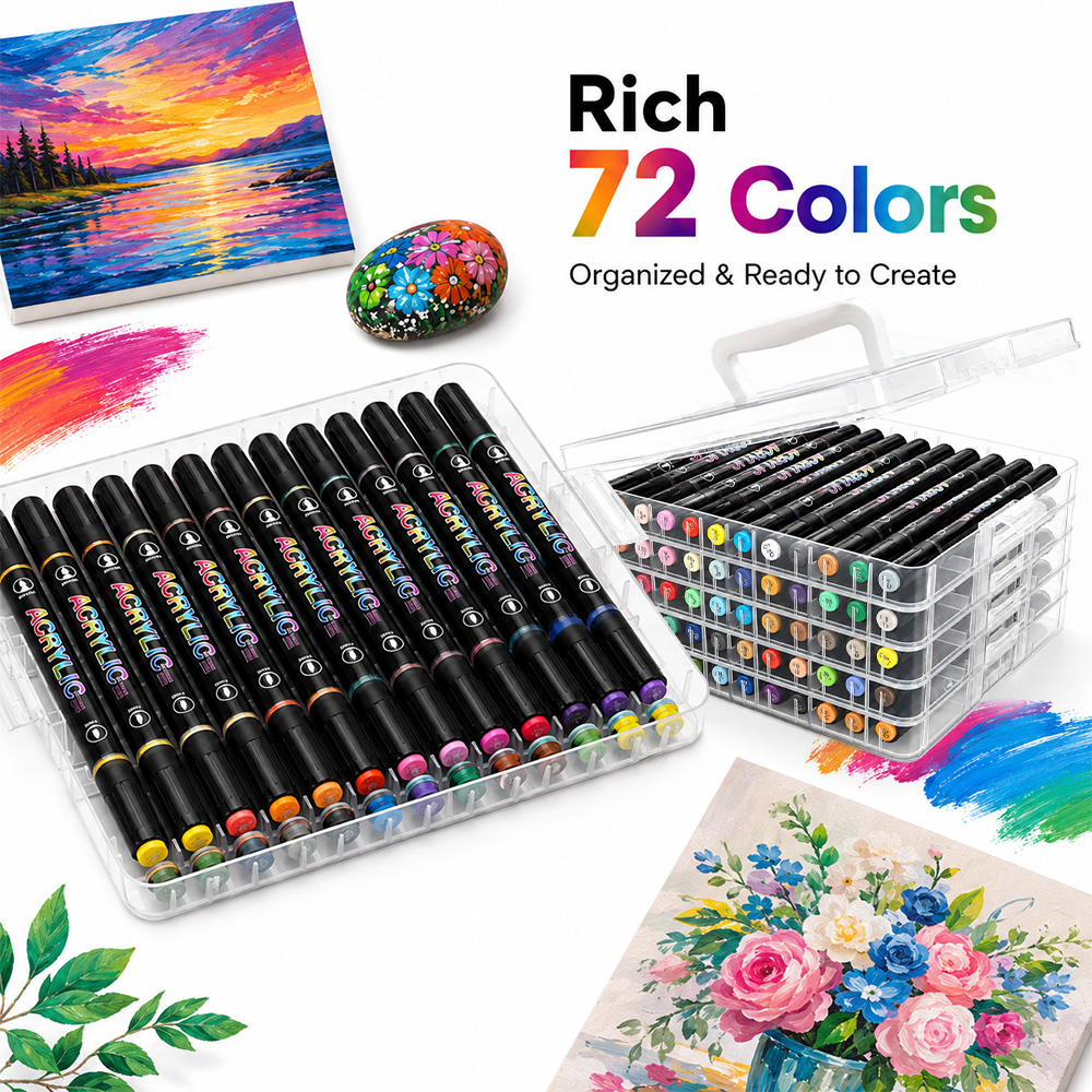 12/24/36/48/60/72 สีชุดมาร์กเก - Art Craft Class บทวิจารณ์และราคา