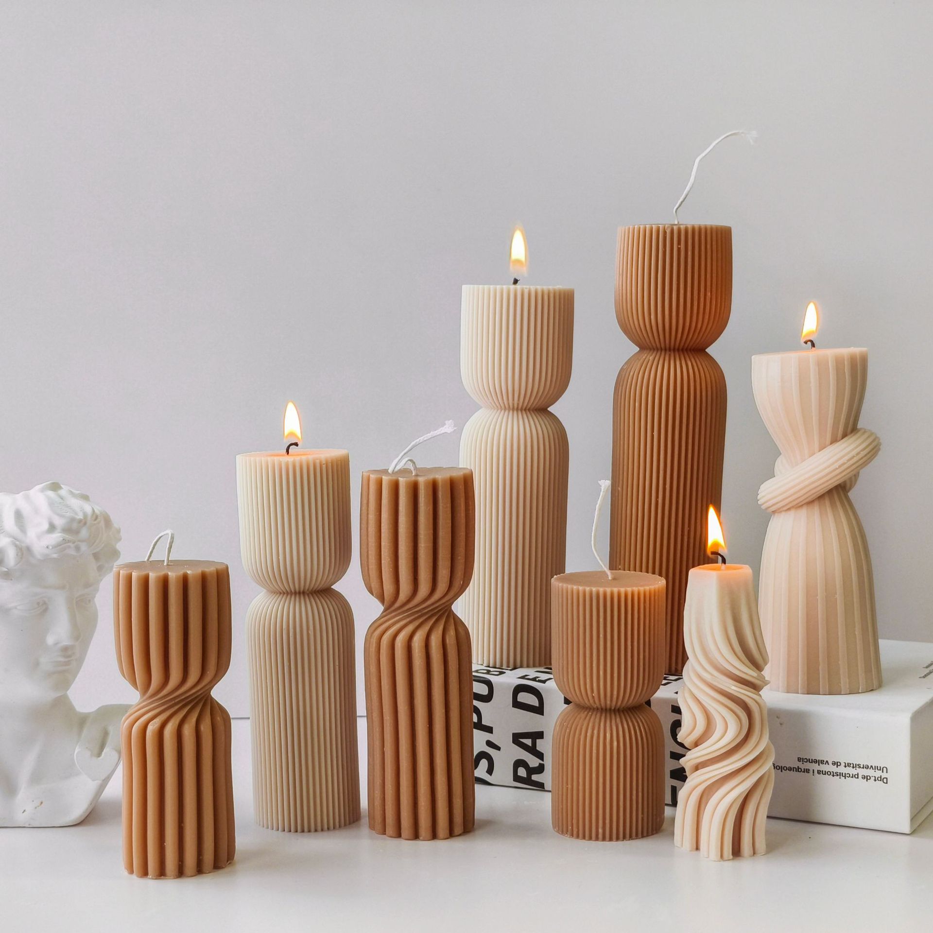 ลายกระบอก AROMA เทียนแม่พิมพ์ซ - Soy Candle Fragrance Oil บทวิจารณ์และราคา