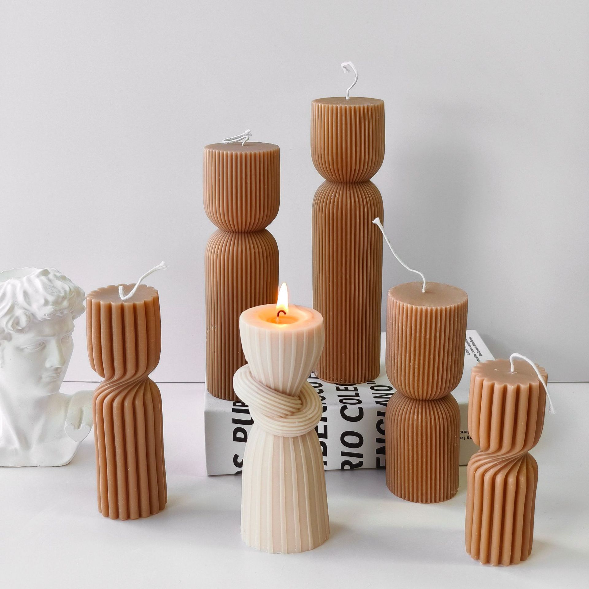 ลายกระบอก AROMA เทียนแม่พิมพ์ซ - Soy Candle Fragrance Oil บทวิจารณ์และราคา