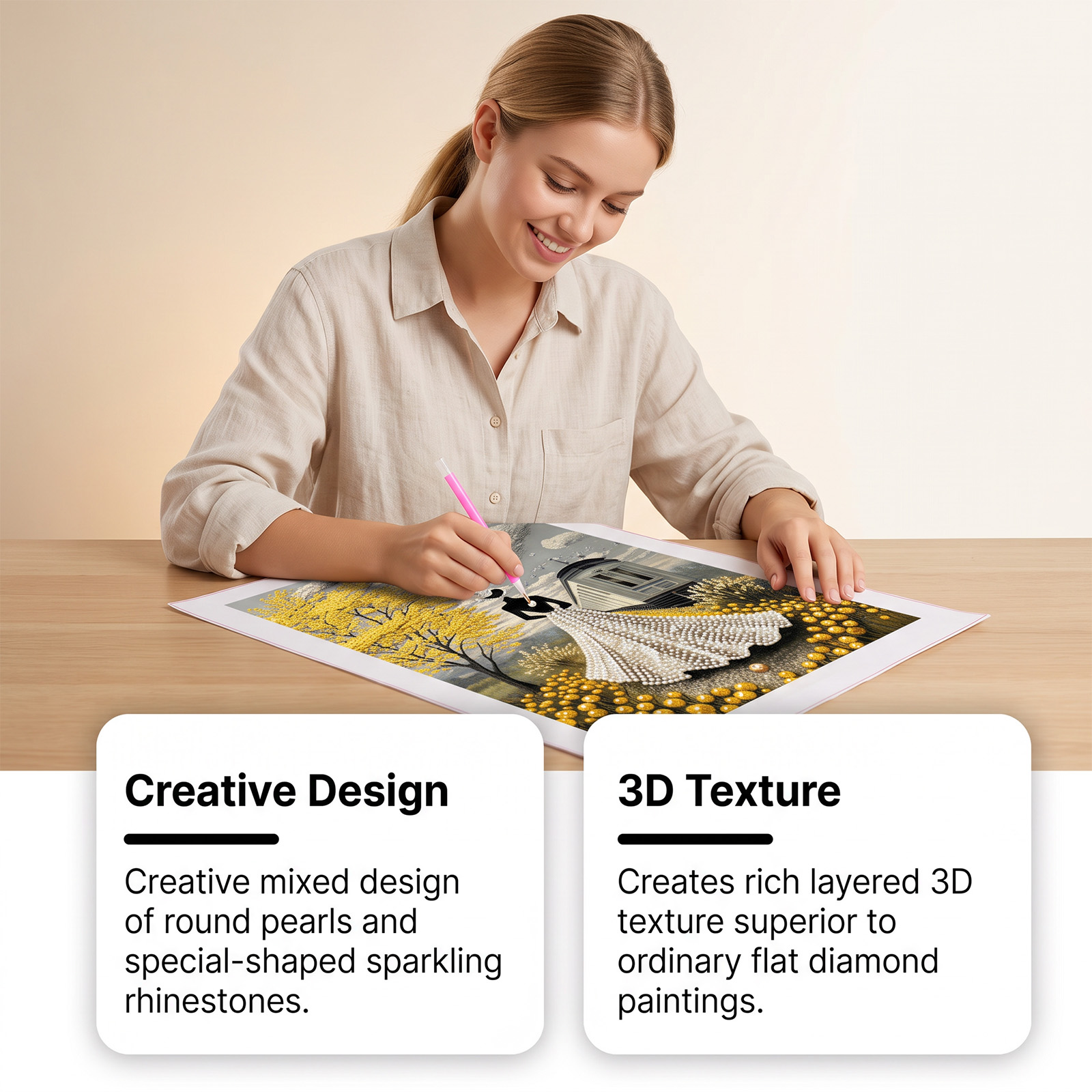ชุดภาพเพชรซานตาคลอสสำหรับตกแต่ - Art Craft Holiday บทวิจารณ์และราคา