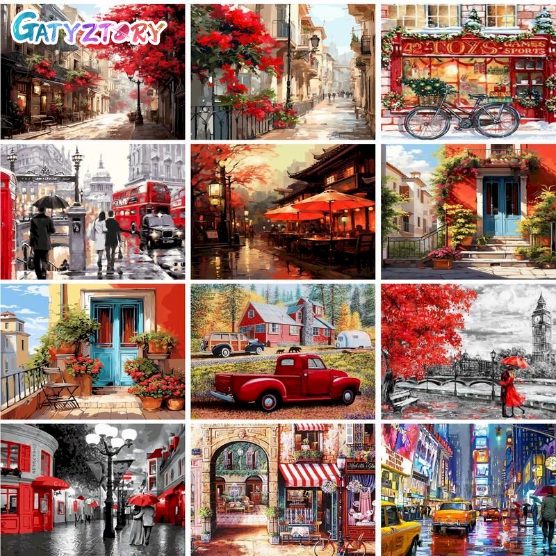 GATYZTORY น้ํามันภาพวาดสําหรับ - Art Craft Picture บทวิจารณ์และราคา