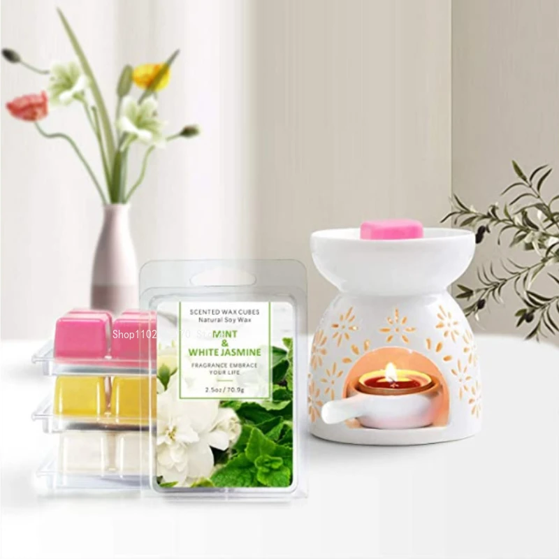 บล็อกขี้ผึ้งหอมถั่วเหลืองพืชที - Soy Candle Fragrance Oil บทวิจารณ์และราคา
