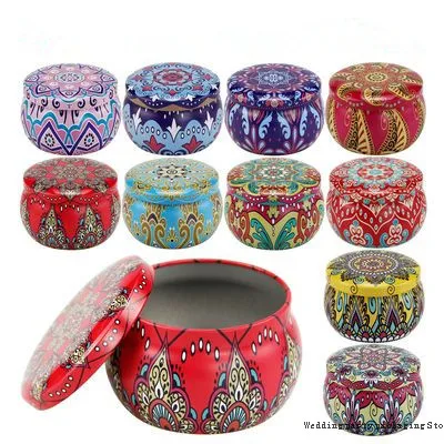 ใหม่เทียนหอมดีบุก Jar แบบพกพาข - Soy Candle Fragrance Oil บทวิจารณ์และราคา
