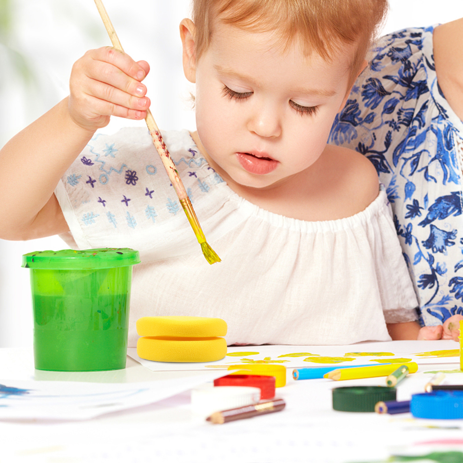 ชุดฟองน้ำสำหรับงานศิลปะ 2 ชิ้น - Art Craft Class บทวิจารณ์และราคา
