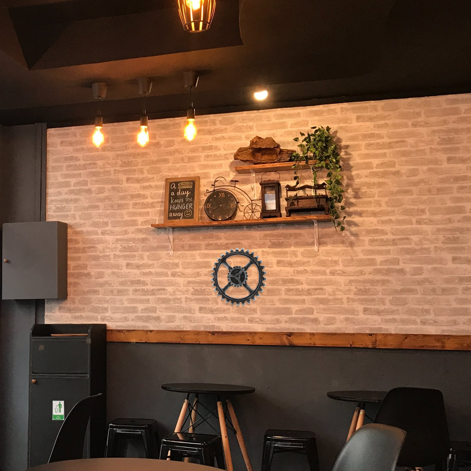 ของตกแต่งผนังรูปเฟืองสไตล์เรโท - Art Craft Bar บทวิจารณ์และราคา