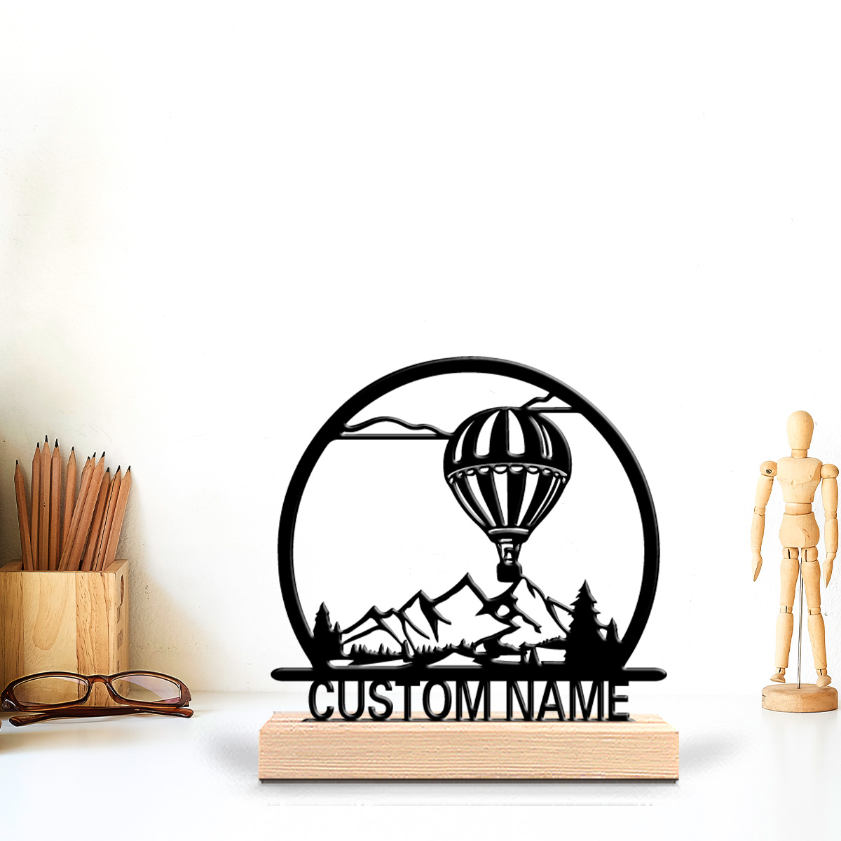 บอลลูนลมร้อน 1 ชิ้น ป้ายชื่อสั - Art Craft & Architecture บทวิจารณ์และราคา