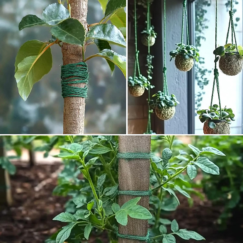 เชือกป่านธรรมชาติสำหรับสวน ขนา - Macrame Cord Cotton บทวิจารณ์และราคา