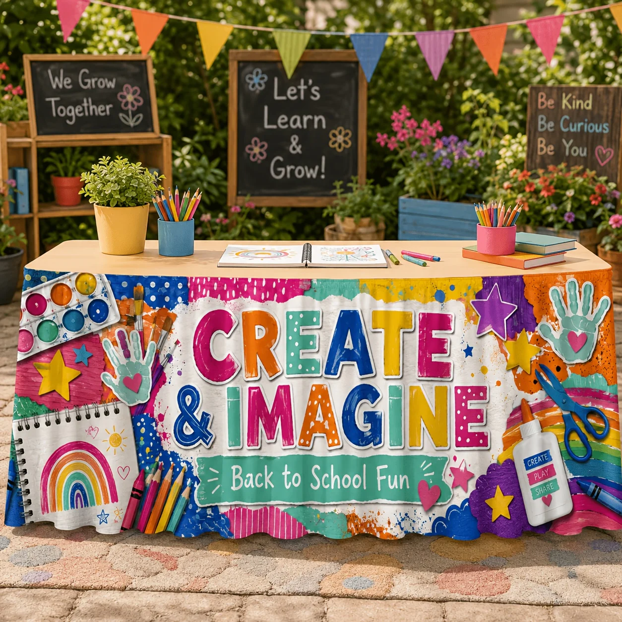 ผ้าคลุมโต๊ะสำหรับงานปาร์ตี้ 1  - Art Craft Class บทวิจารณ์และราคา