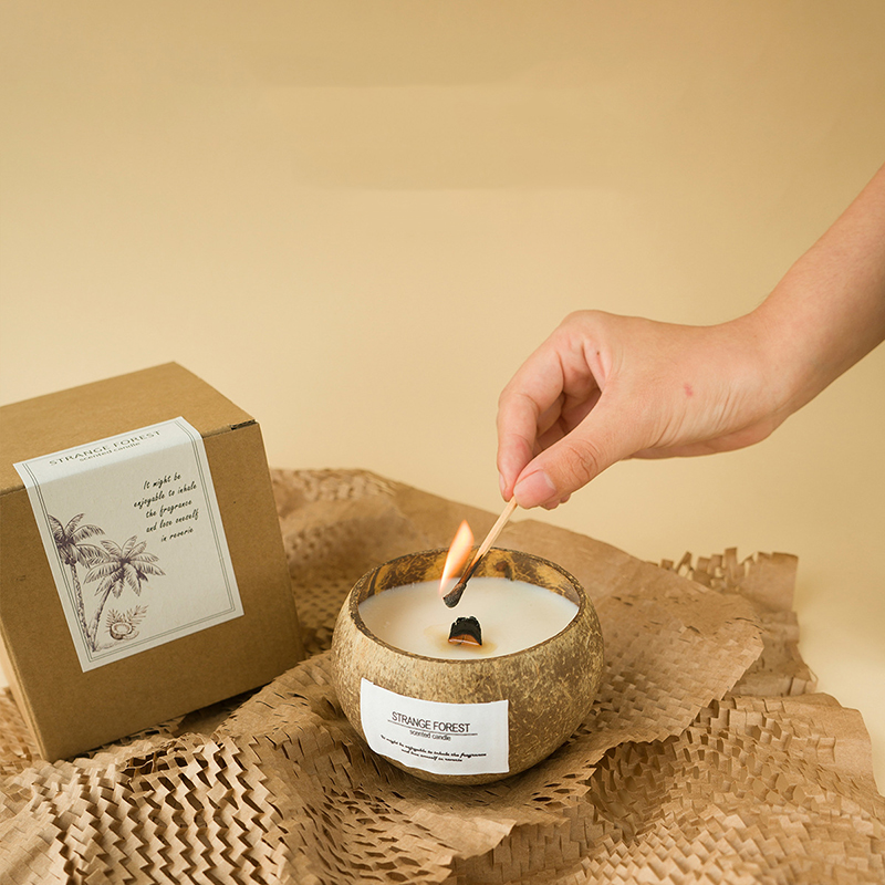 เทียนอโรมากะลามะพร้าว น้ํามันห - Soy Candle Fragrance Oil บทวิจารณ์และราคา