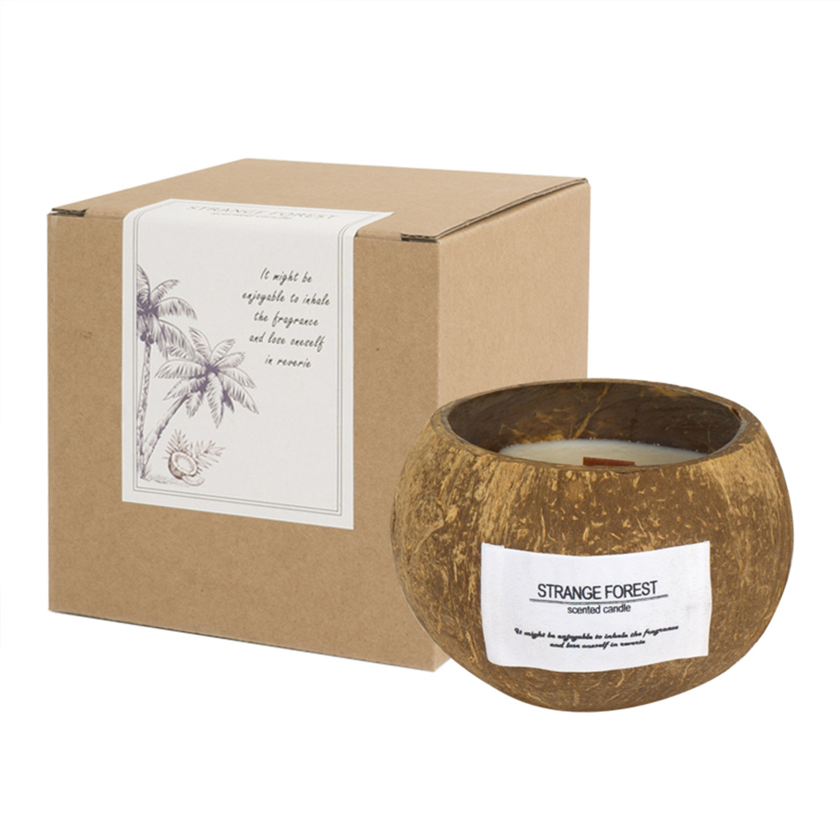 เทียนอโรมากะลามะพร้าว น้ํามันห - Soy Candle Fragrance Oil บทวิจารณ์และราคา