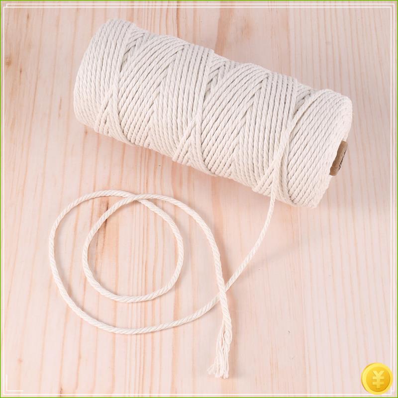 Macrame ผ้าฝ้าย 3 มม.พร้อม Mac - Macrame Cord Cotton บทวิจารณ์และราคา