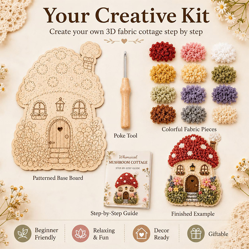 ชุดงานฝีมือ DIY บ้านเห็ด 3 มิต - Art Craft & Architecture บทวิจารณ์และราคา