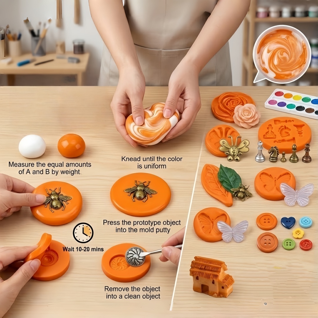 ชุดงานฝีมือซิลิโคนพัตตี้ DIY ย - Art Craft Project บทวิจารณ์และราคา