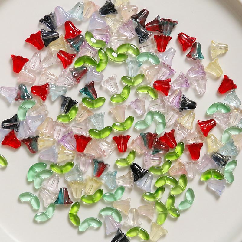 ลูกปัดแก้วลายดอกไม้ 30 ชิ้น หล - Art Craft Project บทวิจารณ์และราคา