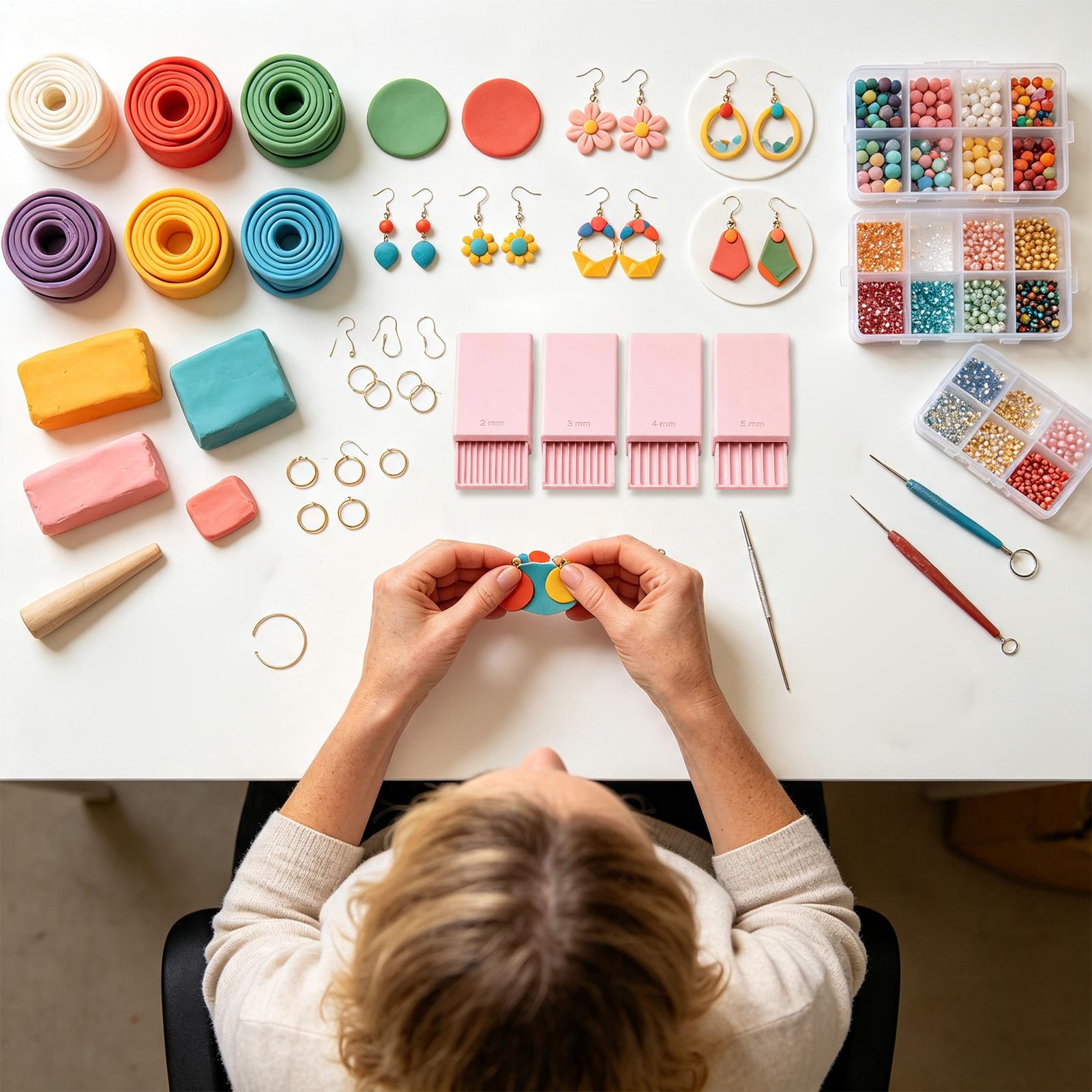 เครื่องมือรีดลูกดิน 4 ชิ้น ใช้ - Art Craft Workshop บทวิจารณ์และราคา