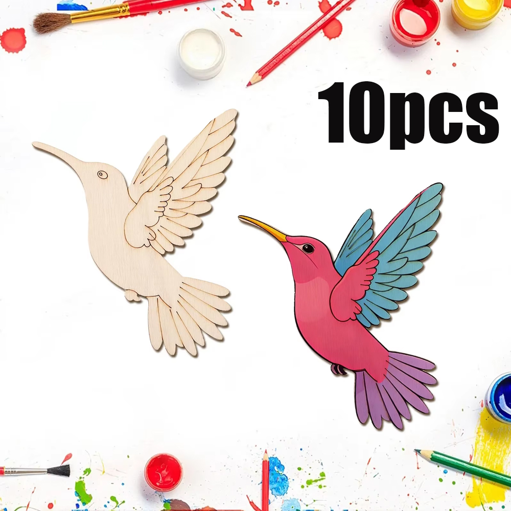ชุดงานฝีมือไม้รูปสัตว์และนก 10 - Art Craft & Architecture บทวิจารณ์และราคา