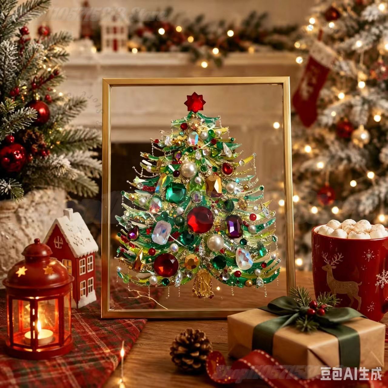 ชุดงานฝีมือตกแต่งต้นคริสต์มาสด - Art And Craft Xmas Tree บทวิจารณ์และราคา
