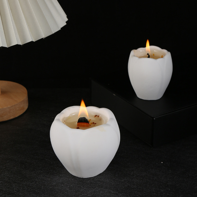 เทียนอโรมาสำหรับตกแต่งบ้าน รูป - Soy Candle Fragrance Oil บทวิจารณ์และราคา