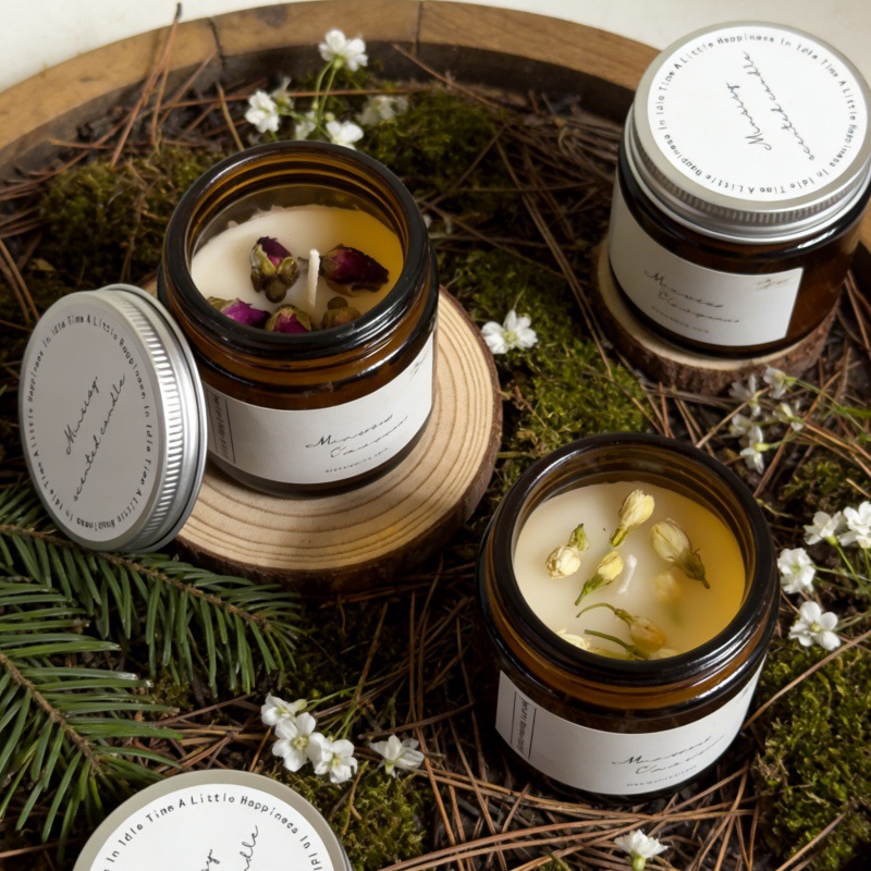 เทียนหอมกลิ่นดอกมะลิและดอกกุหล - Soy Candle Fragrance Oil บทวิจารณ์และราคา