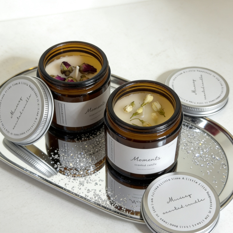 เทียนหอมกลิ่นดอกมะลิและดอกกุหล - Soy Candle Fragrance Oil บทวิจารณ์และราคา