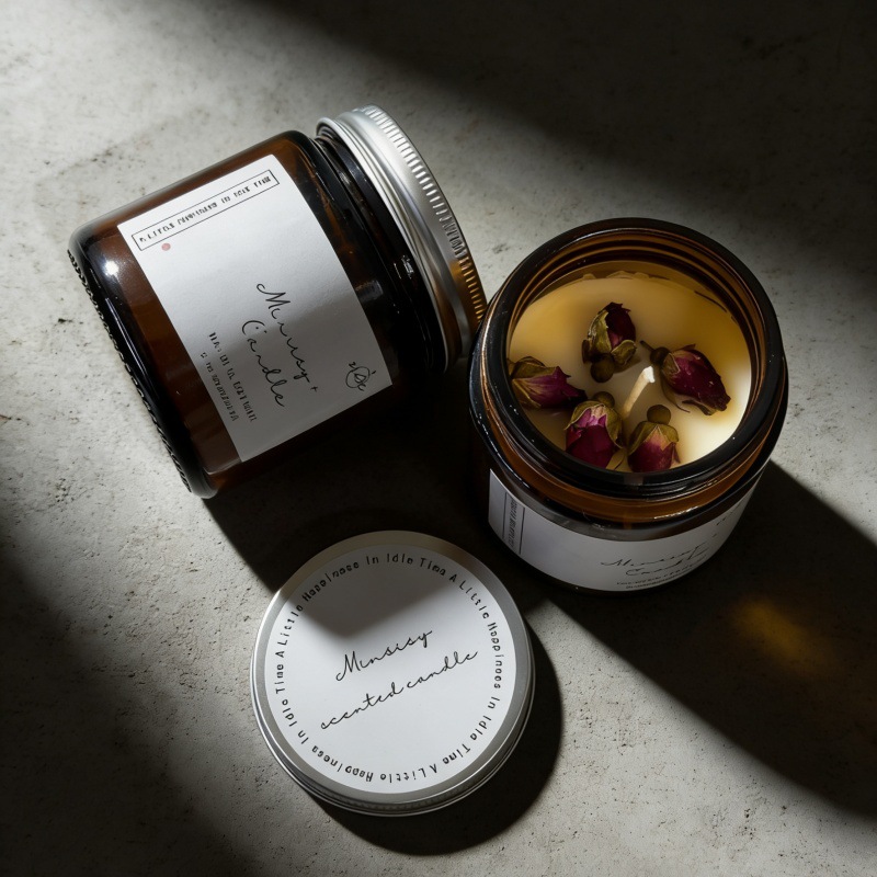 เทียนหอมกลิ่นดอกมะลิและดอกกุหล - Soy Candle Fragrance Oil บทวิจารณ์และราคา