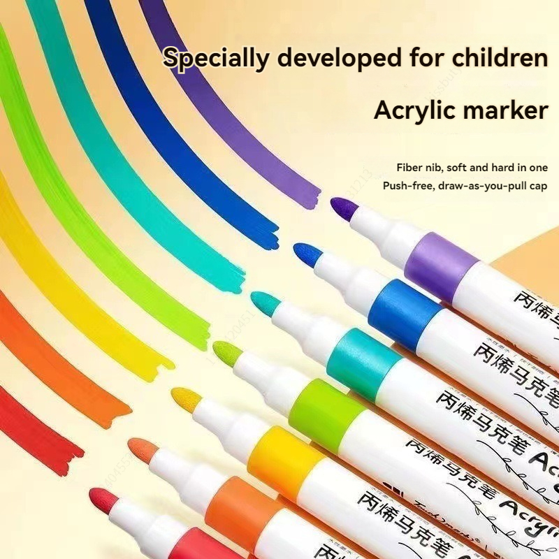 ชุดสีอะคริลิค 12-80 สี ปากกามา - Art Craft Kindergarten บทวิจารณ์และราคา