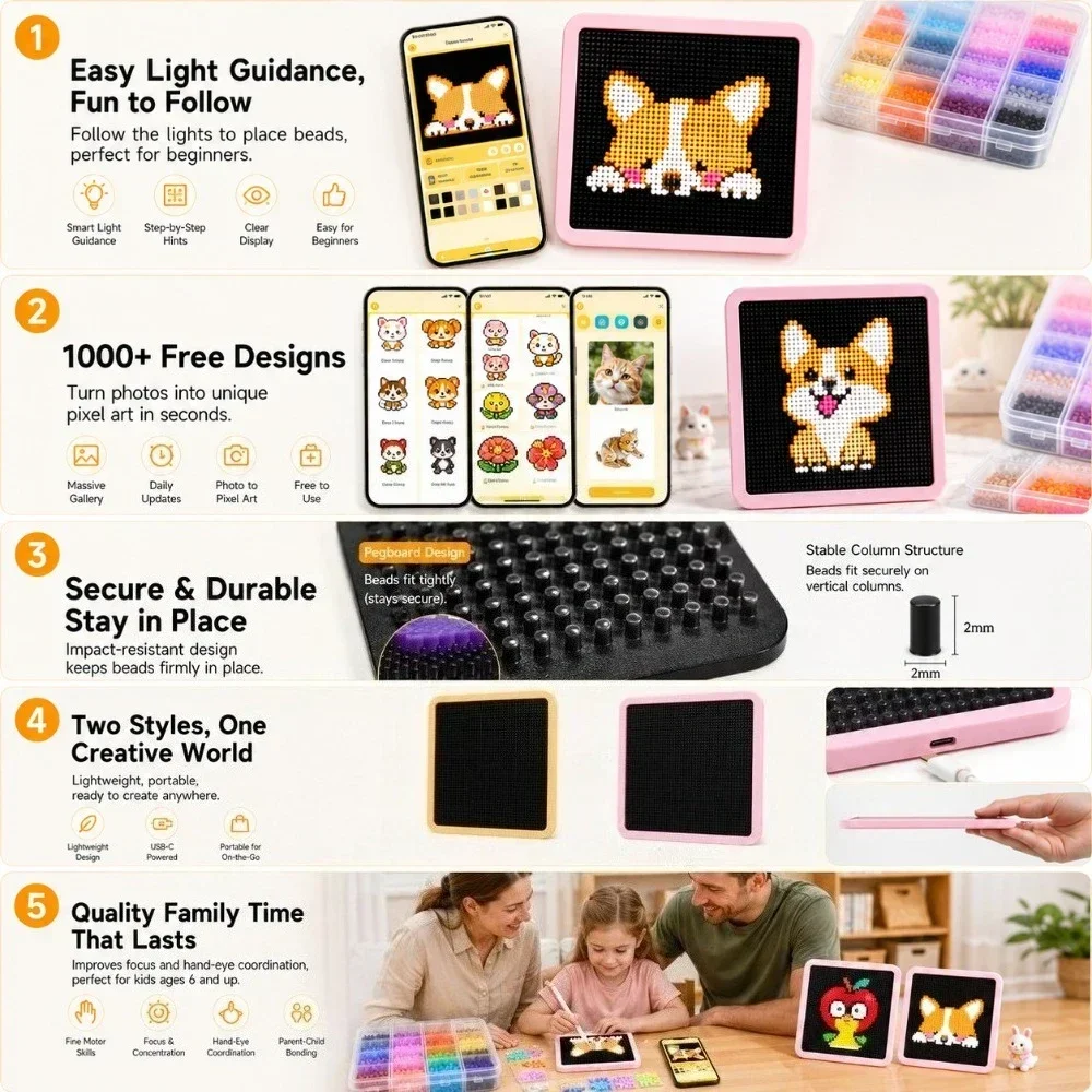 แผงไฟ LED Smart Fuse Bead Pegb - Art Craft & Architecture บทวิจารณ์และราคา