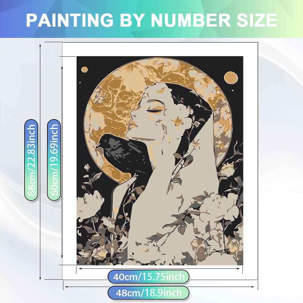 ชุดภาพวาดสีน้ำมัน DIY แบบระบาย - Art Craft Picture บทวิจารณ์และราคา