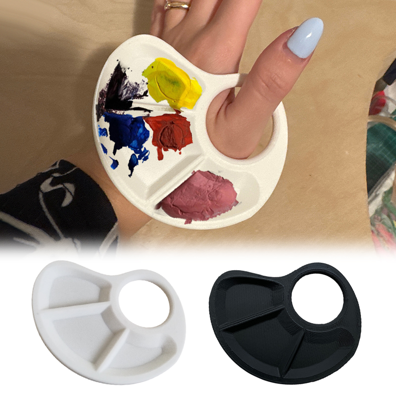พาเลทสีขนาดเล็ก 1/2 ชิ้น ออกแบ - Art Craft Class บทวิจารณ์และราคา