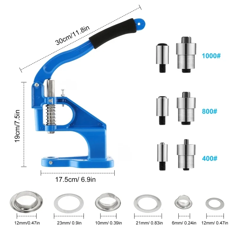 Grommet ตาไก่เครื่องกดศิลปะหัต - Art Craft Description บทวิจารณ์และราคา