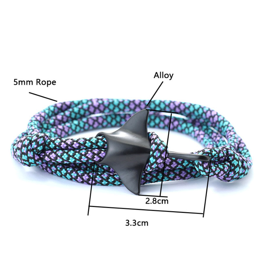 Stylish Manta สร้อยข้อมือผู้ชา - Macrame Cord Cotton บทวิจารณ์และราคา
