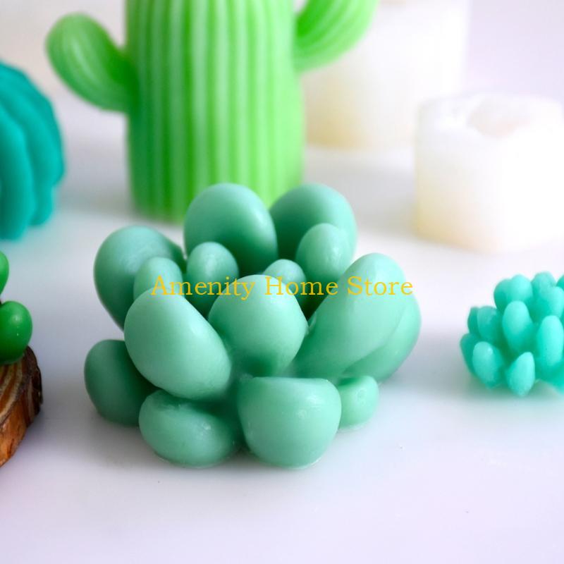 F26C Cactusเทียนแม่พิมพ์ซิลิโค - Art Craft Description บทวิจารณ์และราคา