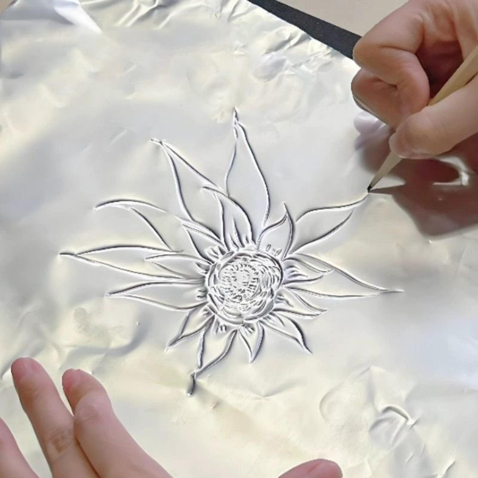 กระดาษฟอยล์สำหรับงานฝีมือ 100  - Art Craft Project บทวิจารณ์และราคา