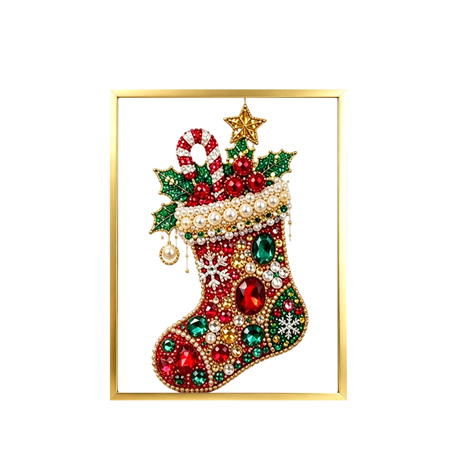 ชุดงานฝีมือเพชร DIY สำหรับคริส - Art And Craft Xmas Tree บทวิจารณ์และราคา