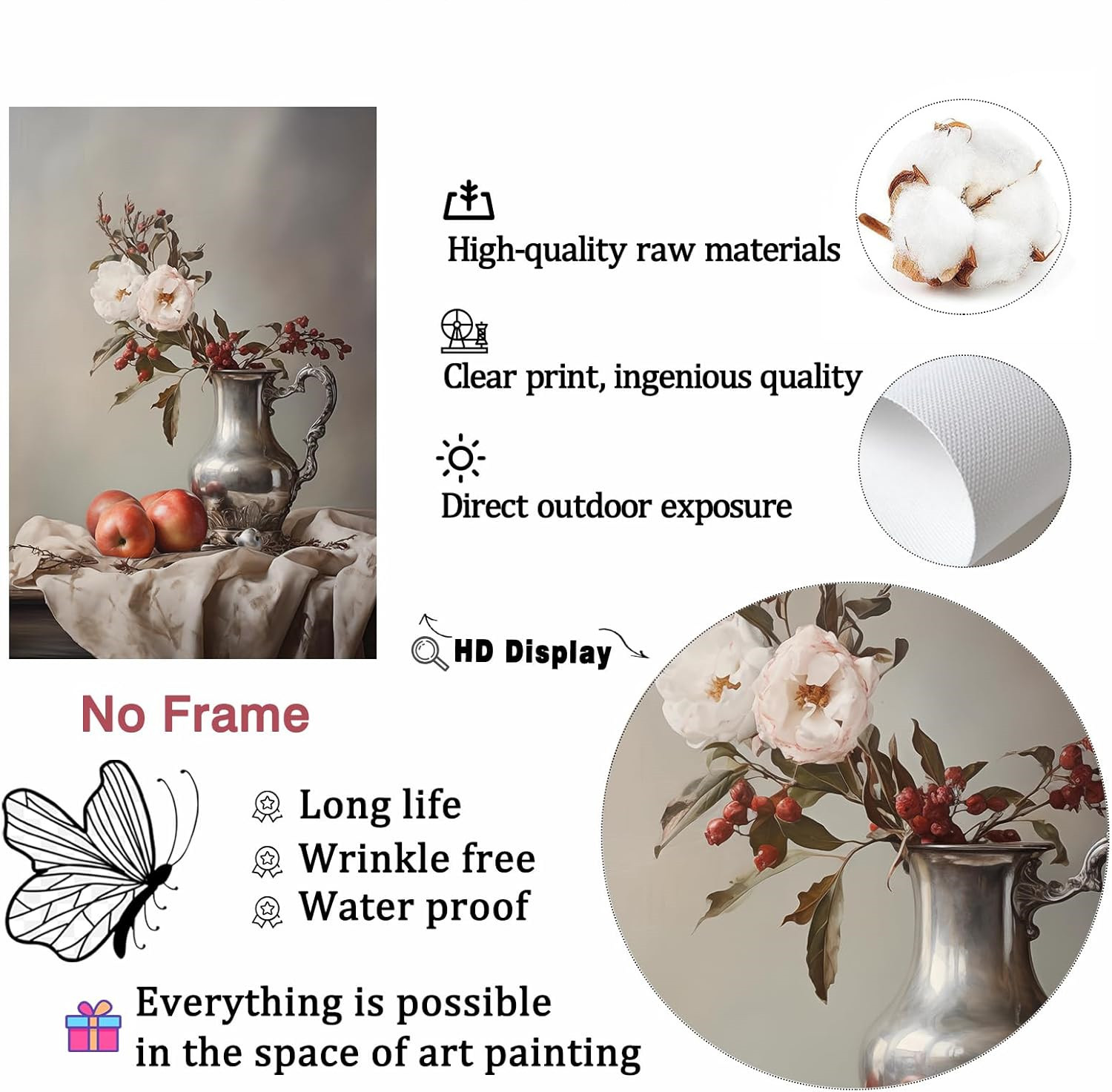 ภาพพิมพ์แคนวาสลายอนิเมะสุดน่าห - Art Craft Movement บทวิจารณ์และราคา